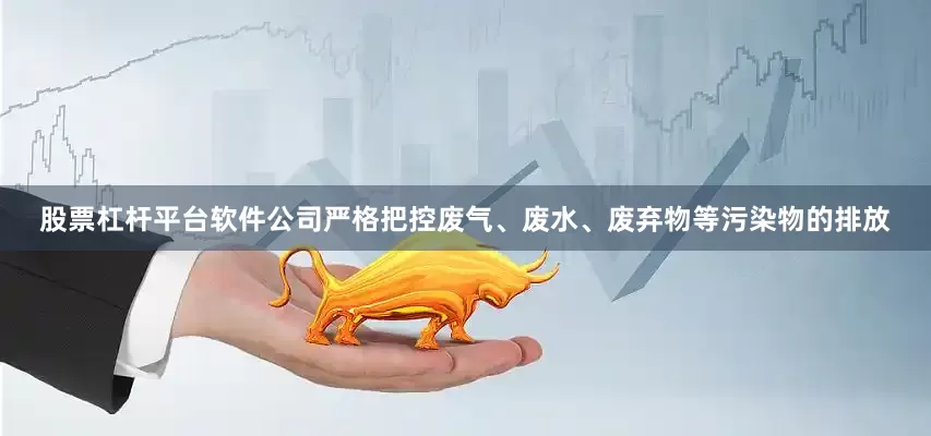 股票杠杆平台软件公司严格把控废气、废水、废弃物等污染物的排放